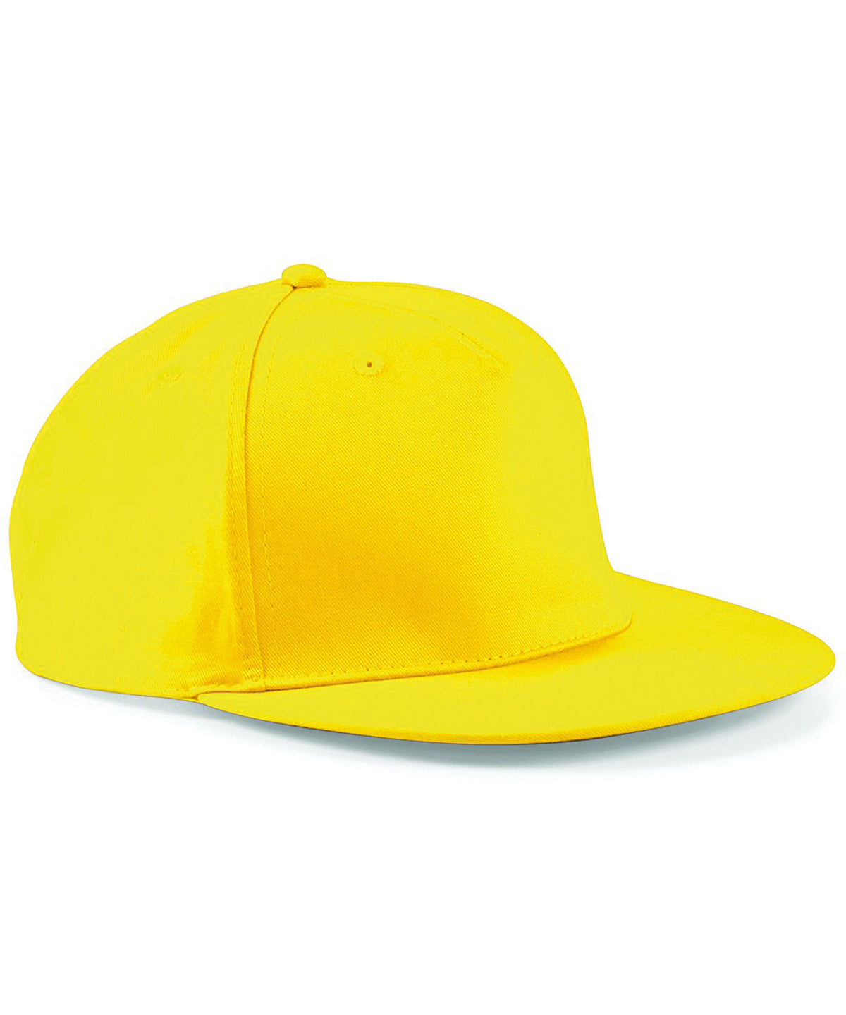 Classic 5-Panel Snapback Cap - Yellow