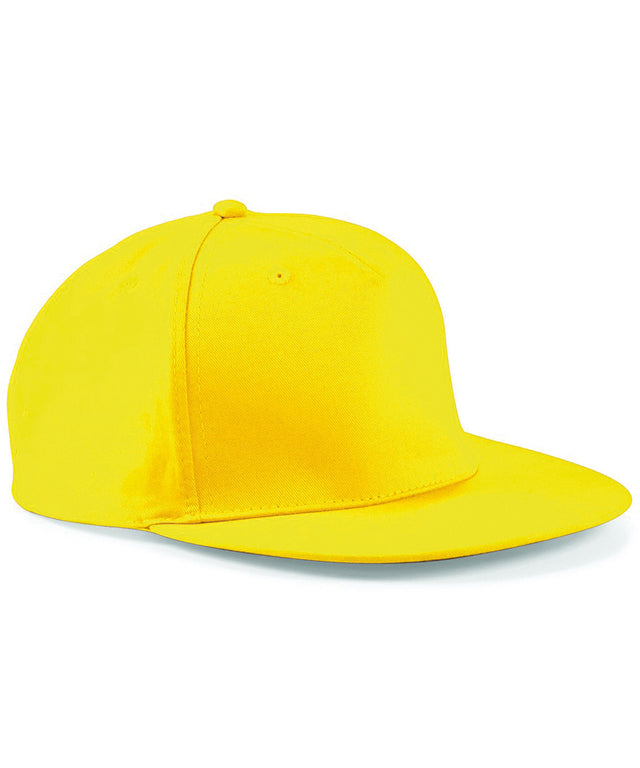 Classic 5-Panel Snapback Cap - Yellow