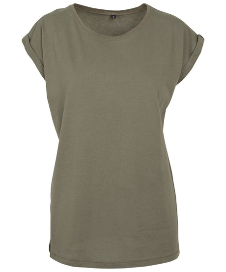 Womans Causal Tee - Olive