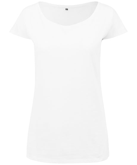 Women's wide neck tee