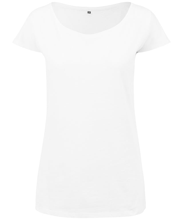 Women's wide neck tee