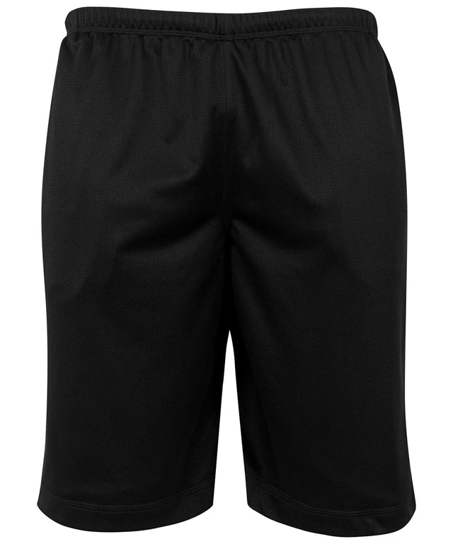 Recycled Mesh Shorts - Black