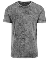 Comfort Acid Wash Tee - Grey/Black