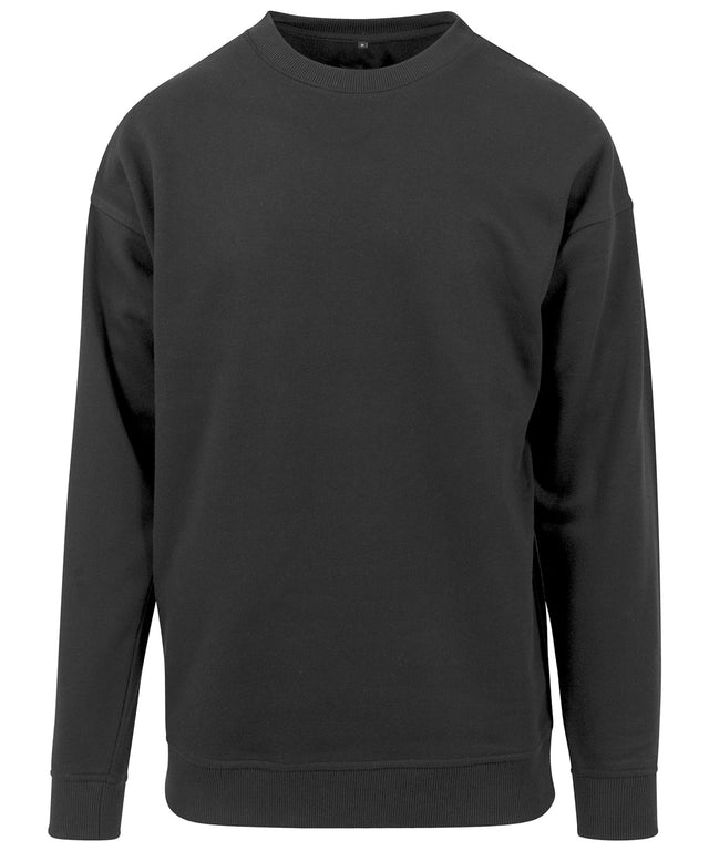 Basic Crew Neck Sweatshirt - Black