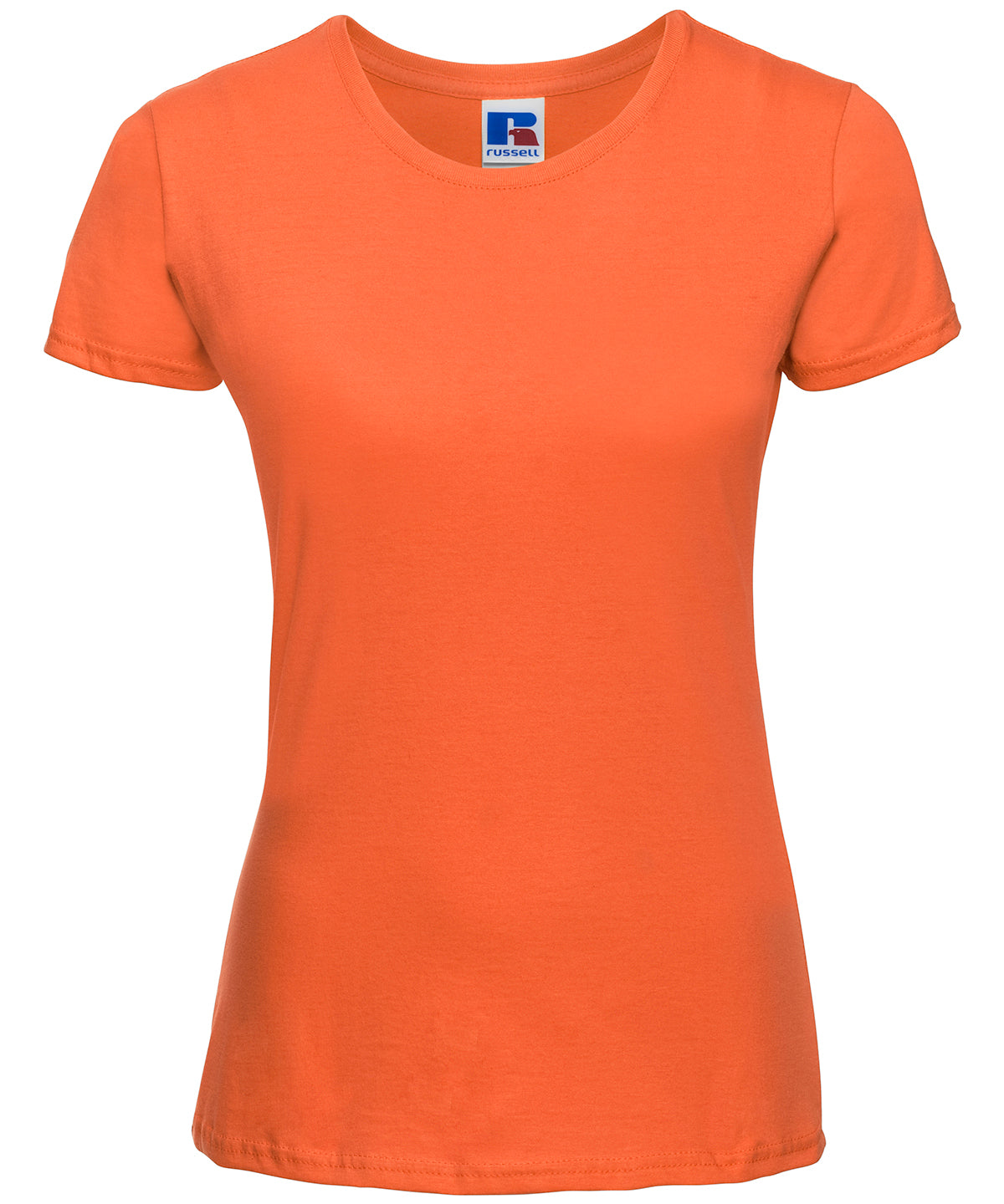 Women's Slim Fit T-Shirt - Orange