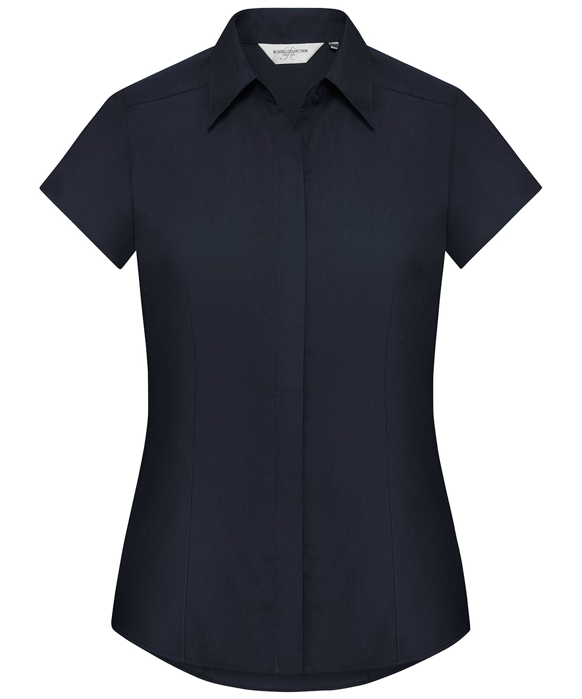 Women's Easy Care Fitted Blouse - French Navy