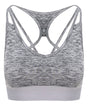 Women's cross back crop top