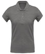 Ladies’ organic piqué short-sleeved polo shirt