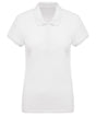 Ladies’ organic piqué short-sleeved polo shirt