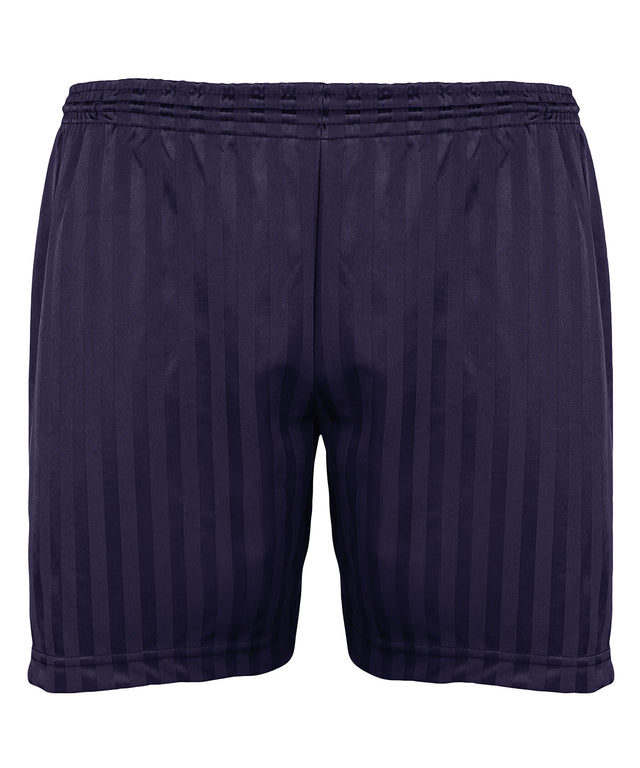 Comfortable Shadow Stripe Shorts - Navy