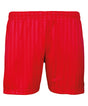 Striped Shorts - Red