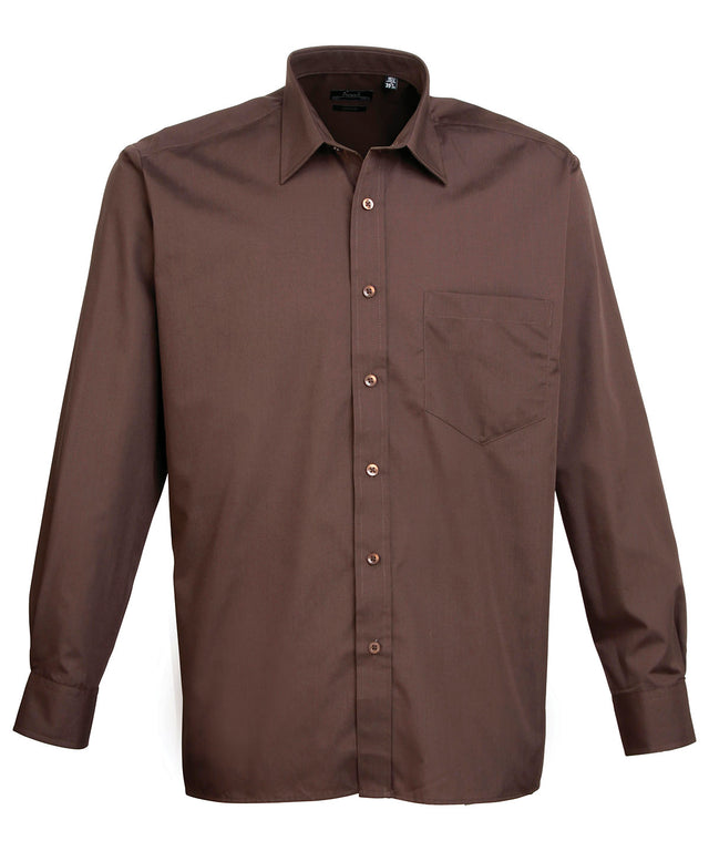 Classic Long Sleeve Shirt - Brown