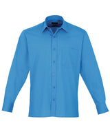 Long sleeve poplin shirt