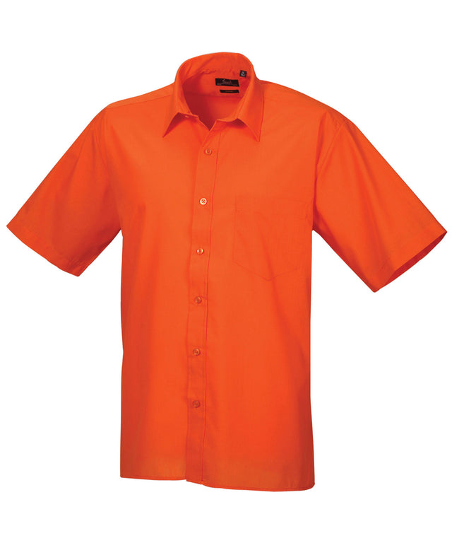 Classic Button-Up Shirt - Orange