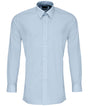 Poplin fitted long sleeve shirt