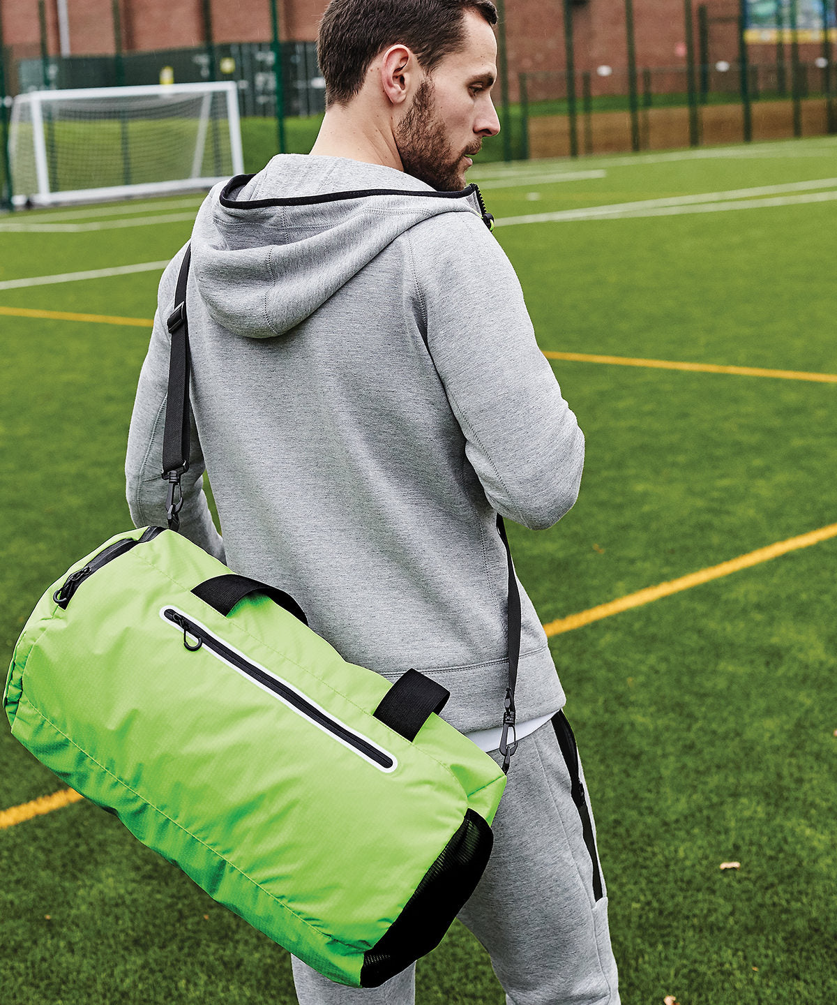 Sporty Duffle Bag - Acid Green