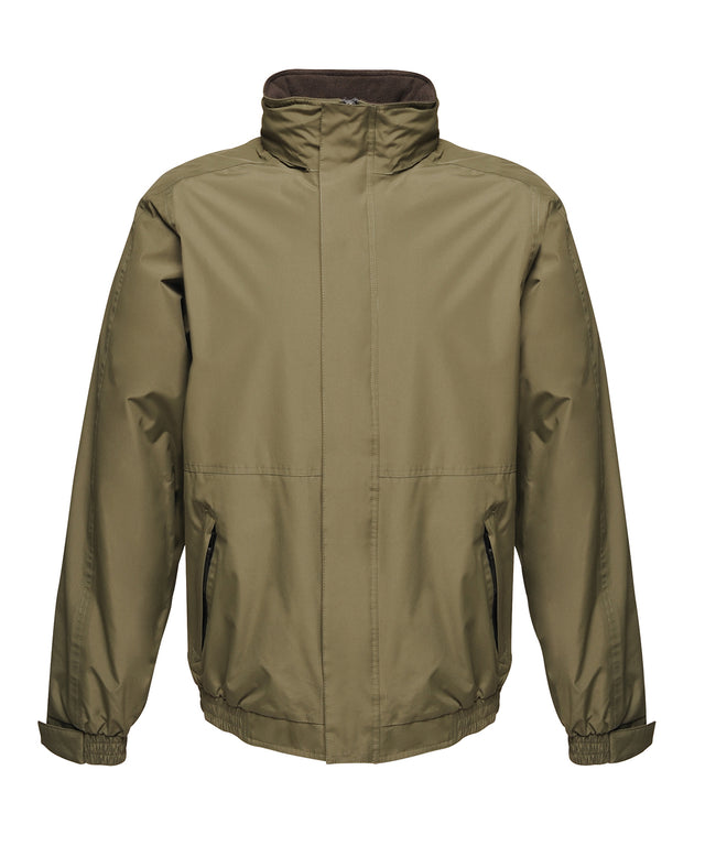 Dover jacket - Dark Khaki/Black