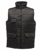 Steller multi-zip bodywarmer - Black