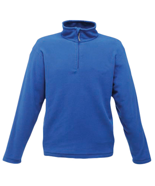 Zip-neck microfleece - Royal Blue