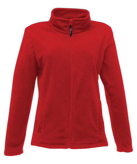 Women's full-zip microfleece - Classic Red