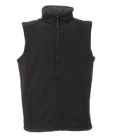 Flux softshell bodywarmer - Black/SealGrey