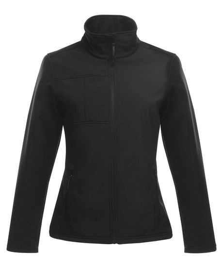 Women's Octagon II printable 3-layer membrane softshell - Black/Black