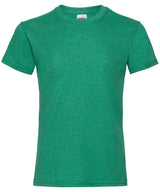 Basic Girls T-Shirt - Retro Heather Green