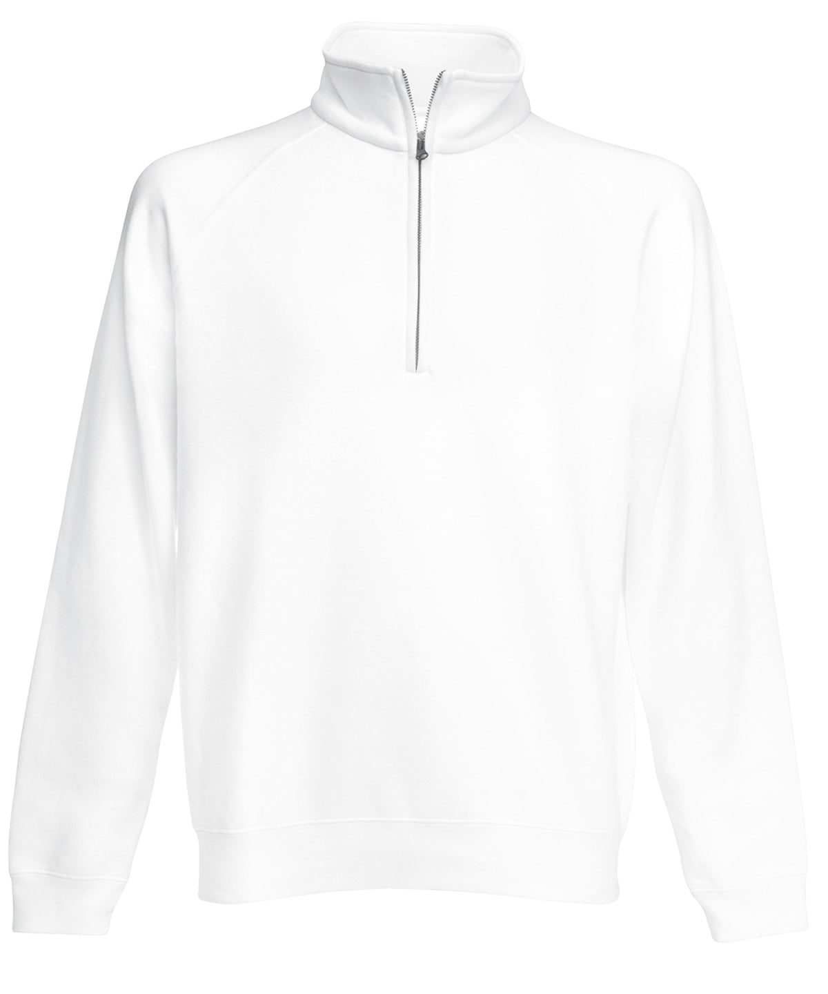 Fruit of deals the loom zip neck sweatshirt