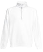 Premium 70/30 zip-neck sweatshirt