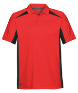 Two-tone polo - Red/Black