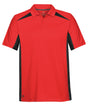 Two-tone polo - Red/Black