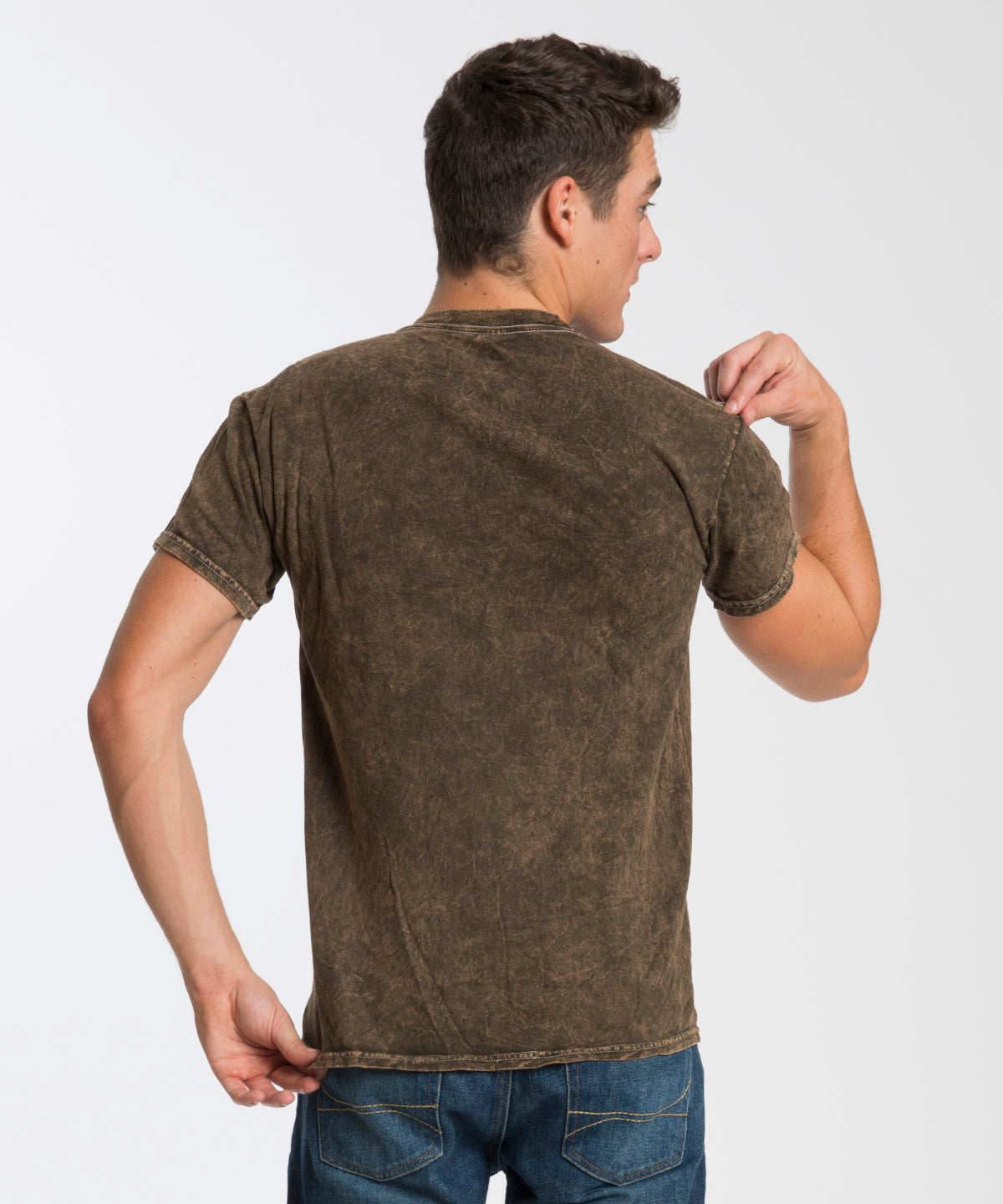 Soft Wash Tee - Brown