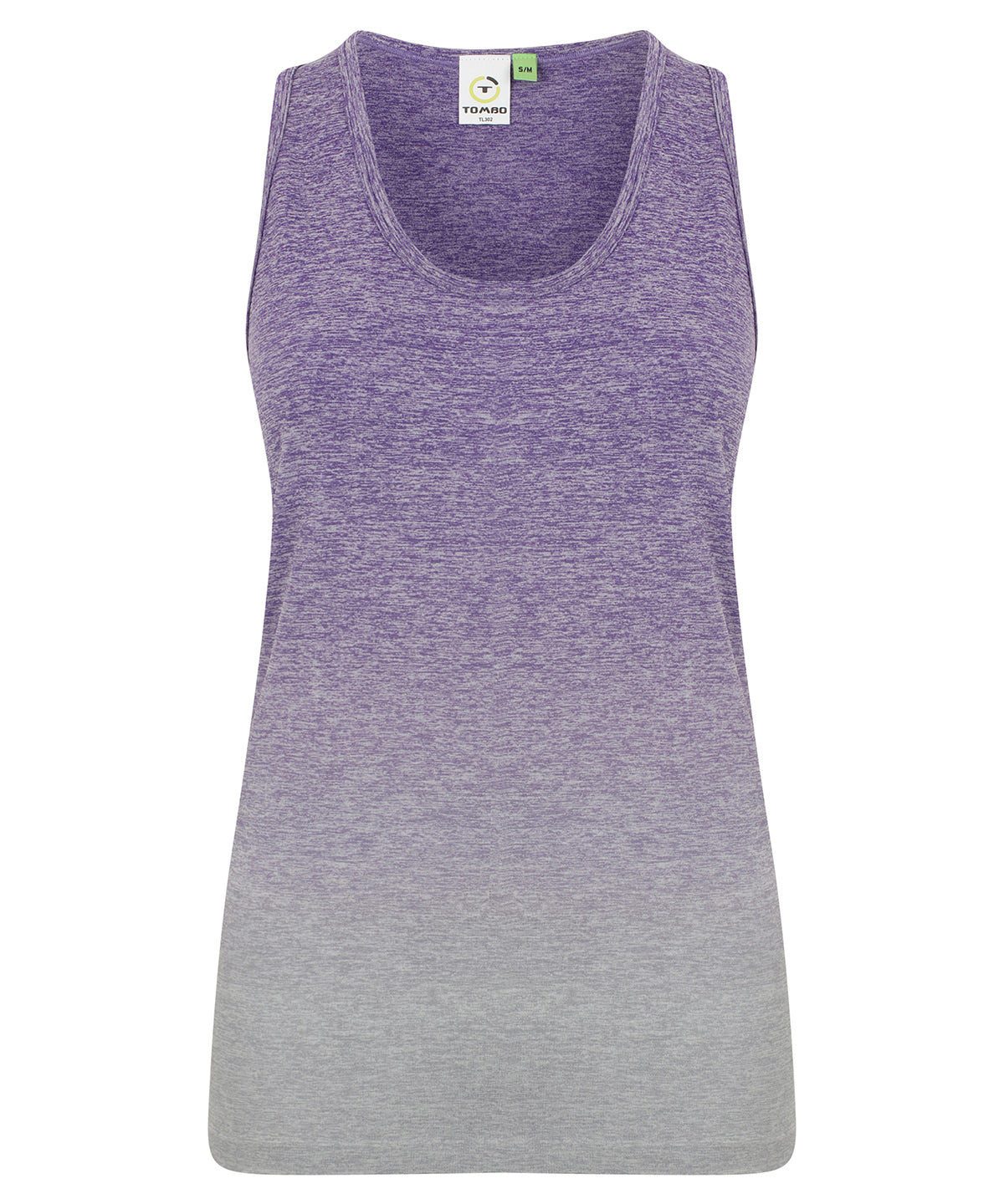 Women's seamless fade out vest