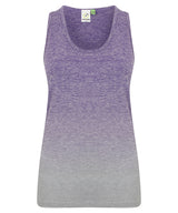 Women's seamless fade out vest