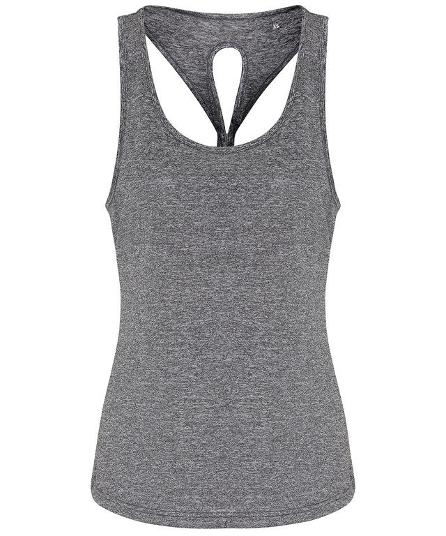 Women's TriDri® yoga knot vest