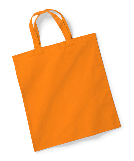 Reusable Tote Bag with Short Handles - Orange