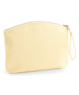 Organic Cotton Wristlet - Pastel Lemon