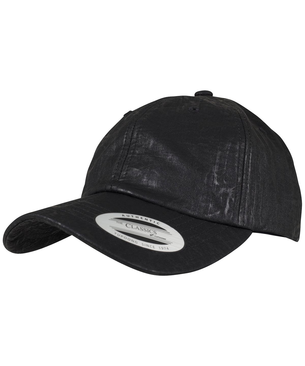 Low-profile coated cap (6245C) - Black