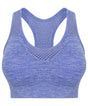 Women's seamless sports bra