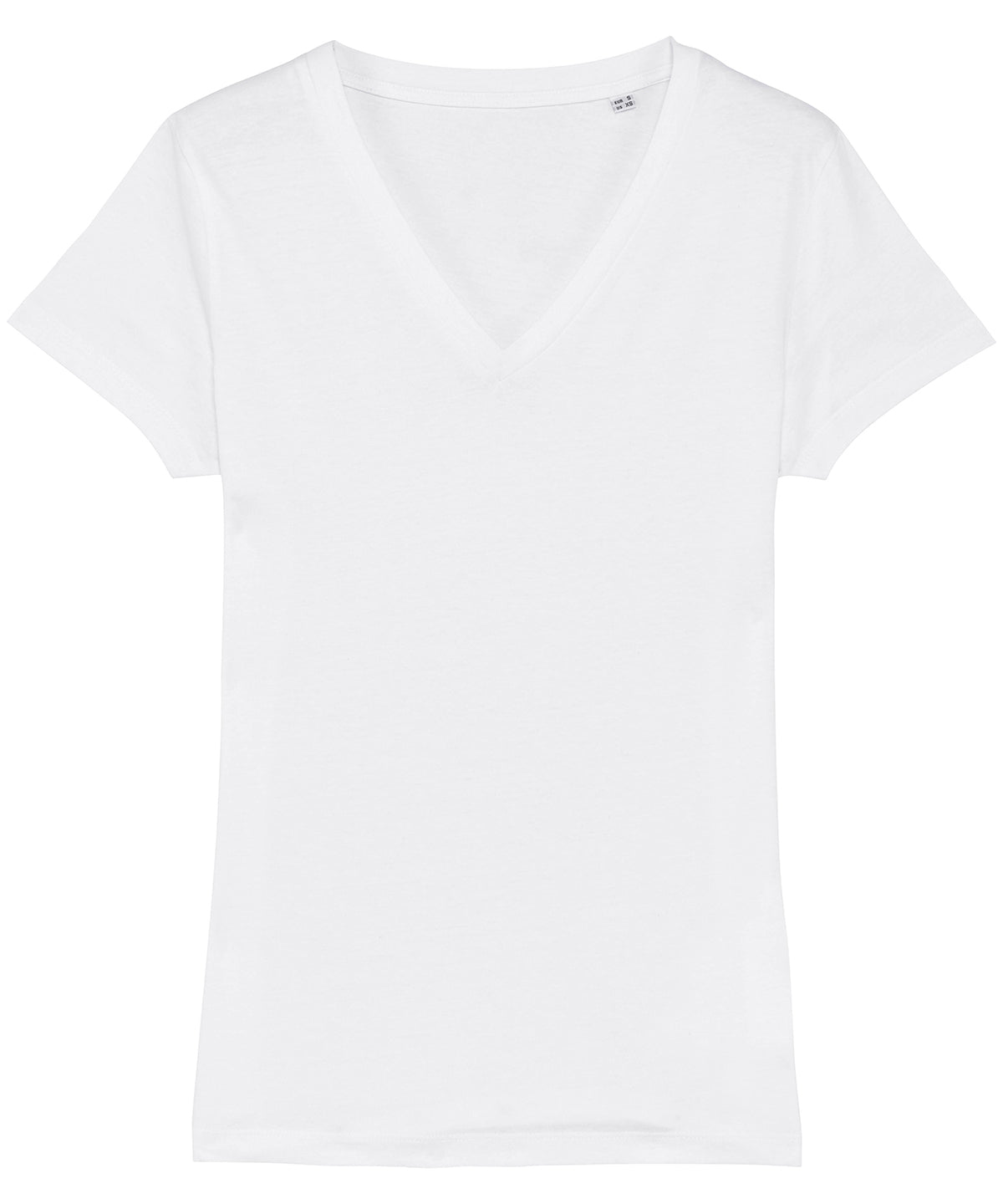 Womens V-Neck T-Shirt - White