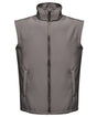 Ablaze printable softshell bodywarmer - Seal Grey/Black