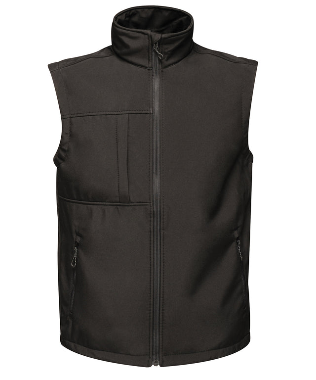 Octagon 3-layer bodywarmer - Black/Black