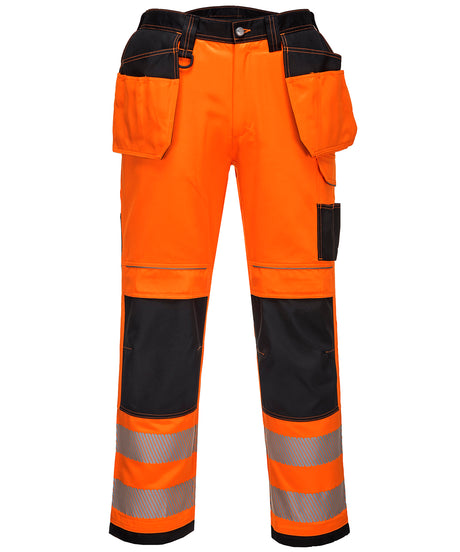 High Visibility Work Pants - Orange/Black