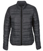 Women's Firedown down-touch jacket - Seal Grey/Black