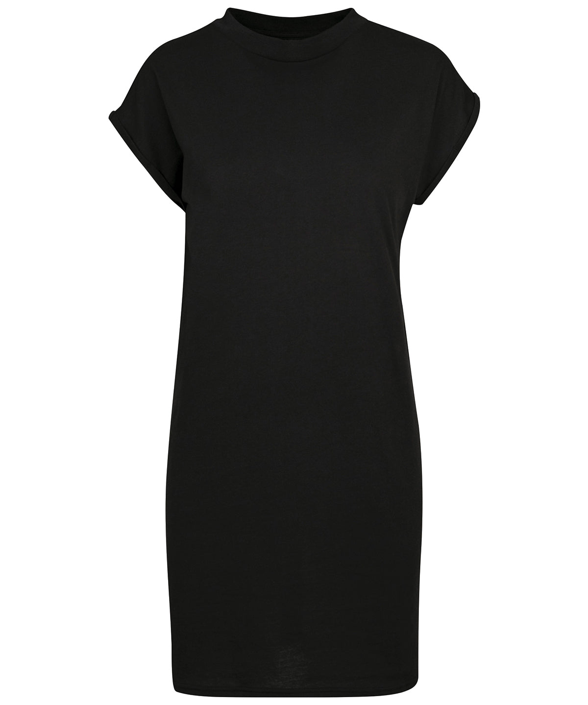 Womans T-Shirt Dress - Black