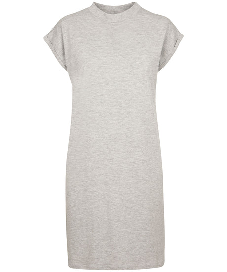 Womans T-Shirt Dress - Heather Grey