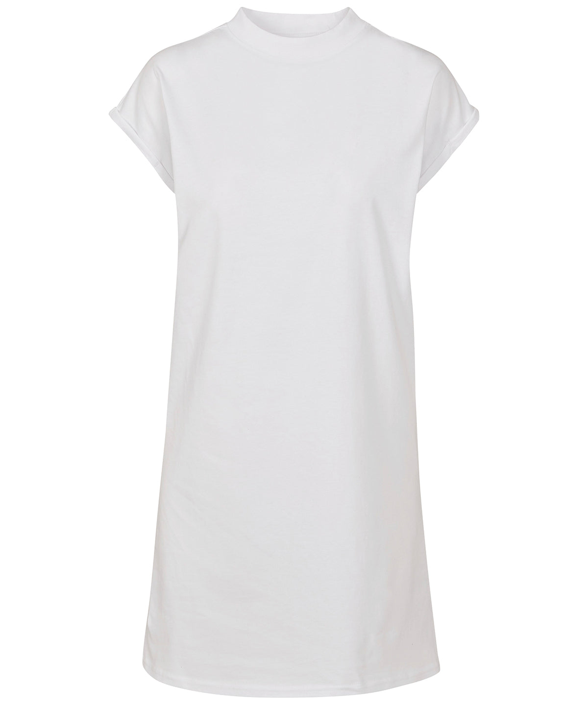 Womans T-Shirt Dress - White