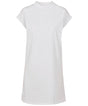 Womans T-Shirt Dress - White