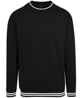 Stylish College Sweatshirt - Black/White