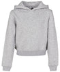 Girls Cropped Comfort Hoodie - Heather Grey